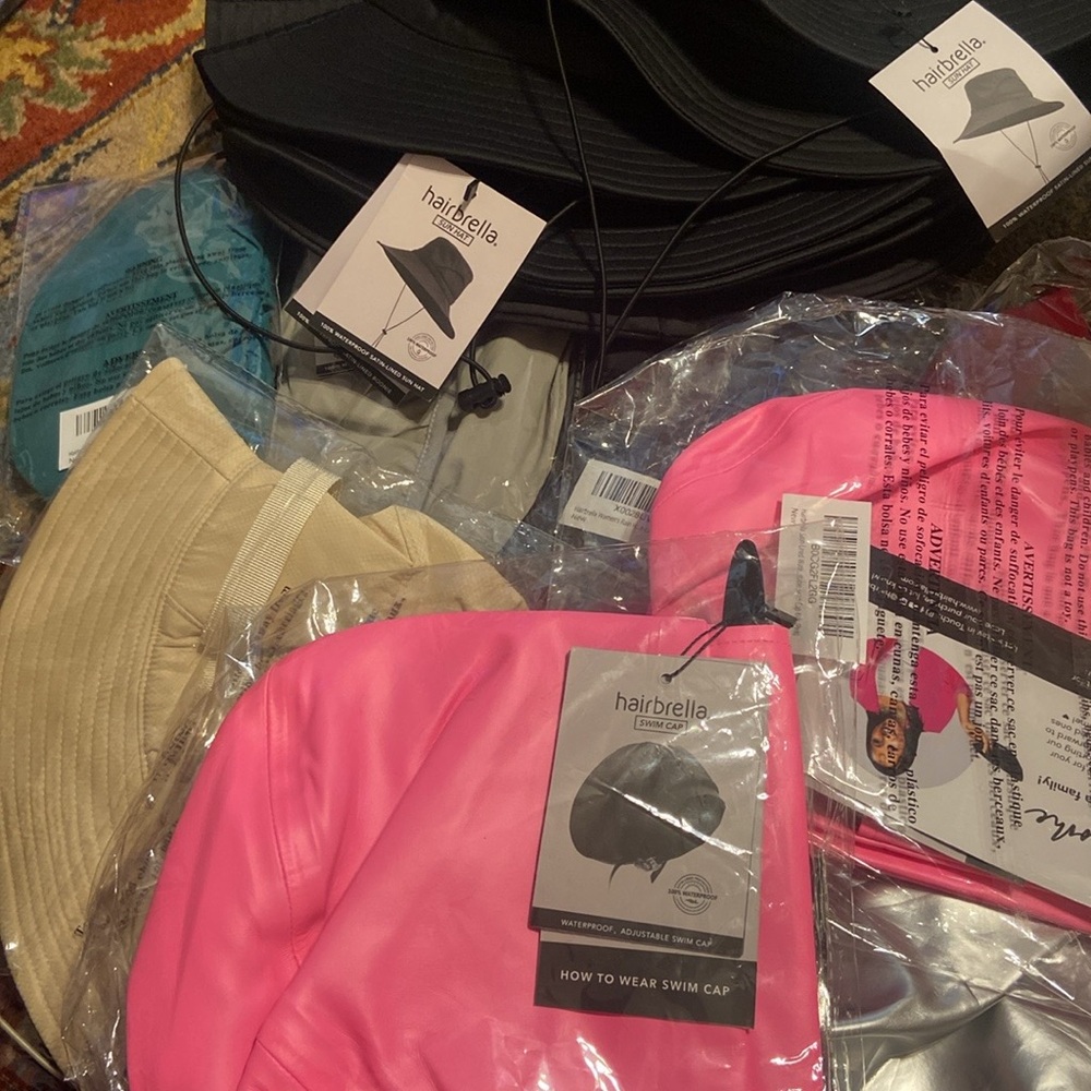 4 New assorted Hairbrella headwear product headgear BUNDLE - Picture 4 of 5